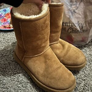 UGG Tan Sheepskin Boots